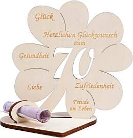 Geldgeschenke Geburtstag, Kleeblatt Glück