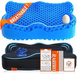 Gel-Sitzkissen, Druckkissen 2025 Doppelstruktur