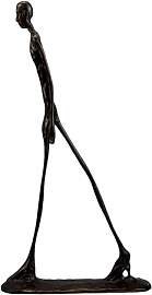 Generic Giacometti Statue Skulptur Walking Man