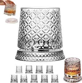 Generisch 360 Degree Rotating Whiskey Glass,