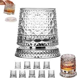 Generisch 360 Degree Rotating Whiskey Glass,