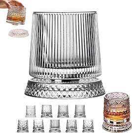 Generisch 360 Degree Rotating Whiskey Glass,