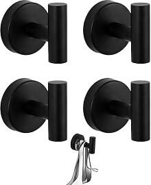 Generisch 4er Set Edelstahl Saugnapf-Haken Extra