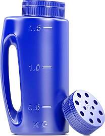 Generisch Handstreuer 1.5KG Saatstreuer Hand Mit