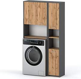 Generisch Waschmaschinenschrank Waschli Set 2