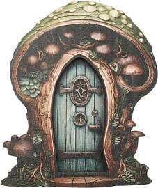 Generisch Zwergentür, Feengartentür - Mini