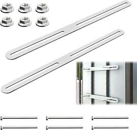 GENHH 2 Stück Briefkästen Befestigungskit 360mm