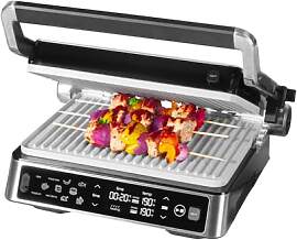 Genius Chef Kontaktgrill, Elektrogrill Edelstahl
