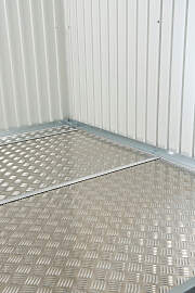 Gerätehaus-Fußboden BIOHORT, silber, B:243,6cm