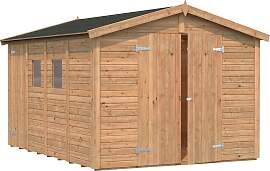 Gerätehaus PALMAKO "Dan", braun