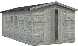 Gerätehaus PALMAKO "Dan", grau,