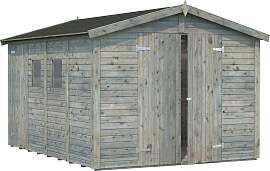 Gerätehaus PALMAKO "Dan", grau,