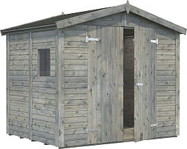Gerätehaus PALMAKO "Dan", grau,
