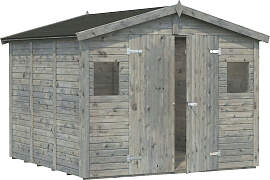 Gerätehaus PALMAKO "Dan", grau,