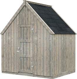 Gerätehaus PALMAKO "E_milia", grau,