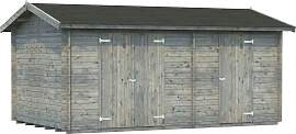 Gerätehaus PALMAKO "Jari", grau,