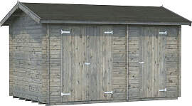 Gerätehaus PALMAKO "Jari", grau,
