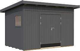 Gerätehaus PALMAKO "Stig", dunkelgrau,