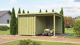 Gerätehaus WEKA "Lagerhaus 607 Variante 2,