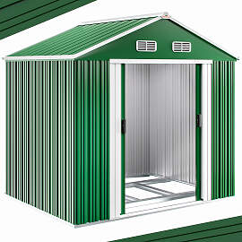 Geräteschuppen Grün 260x205x180cm 5m²
