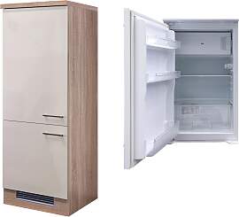 Geräteumbauschrank in Kaschmir/Sonoma Eiche