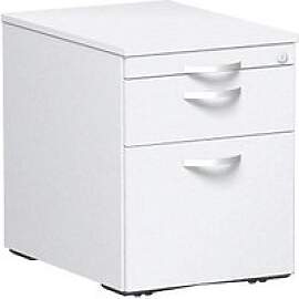 geramöbel Flex Rollcontainer weiß 3 Auszüge