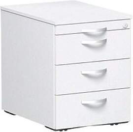 geramöbel Flex Rollcontainer weiß 4 Auszüge