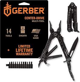 Gerber Multi-Tool mit Gürtel-Clip, Center-Drive,