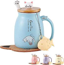Geschenke für Frauen Katzen Tasse Süße Keramik