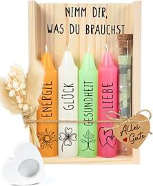 Geschenke für Frauen, Kerzenset mit Herz