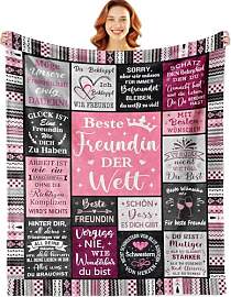 Geschenke für Freundin, Kuscheldecken Geschenke