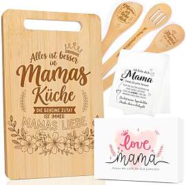 Geschenke für Mama, Graviertes Bambus