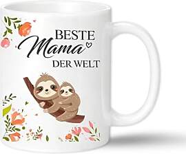 Geschenke für Mama Tasse Beste Mama der Welt,