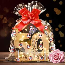 Geschenke zum 50. Geburtstag für Frauen und