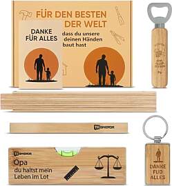 Geschenkset für Opa – 6-teiliges Werkzeug