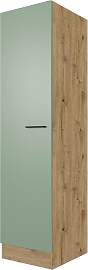 Geschirrschrank Cara ca. 50x200x57 cm Grün/Eiche