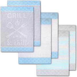 Geschirrtuch DYCKHOFF "Grill & Chill, mit 