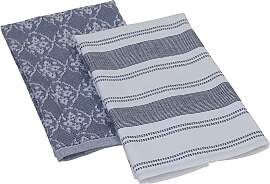 Geschirrtuch EGERIA "VIVA", blau, B:40cm 