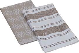 Geschirrtuch EGERIA "VIVA", braun,