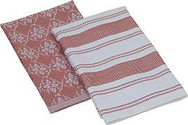 Geschirrtuch EGERIA "VIVA", rot, B:40cm