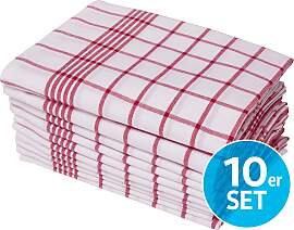 Geschirrtuch OTTO HOME "Vivianne", rot,
