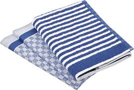 Geschirrtuch ROSS "Exclusiv", blau, 3
