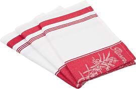 Geschirrtuch ROSS "Exclusiv", rot,