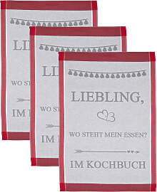 Geschirrtuch ROSS "Liebling, wo steht mein