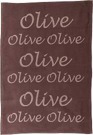 Geschirrtuch STUCO "Olive", braun