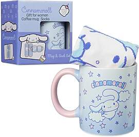 Get Trend Hello Kitty Cinnamoroll Tasse und Socken 