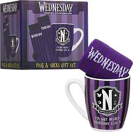 Get Trend Wednesday Socken und Tasse Set, Bequeme
