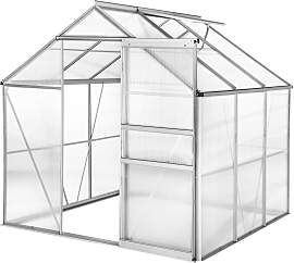Gewächshaus aus Aluminium, UV-beständig,