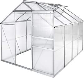 Gewächshaus aus Aluminium, UV-beständig,
