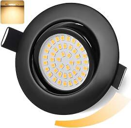 GeyouLux LED Einbaustrahler 230V Dimmbar 68mm 6W